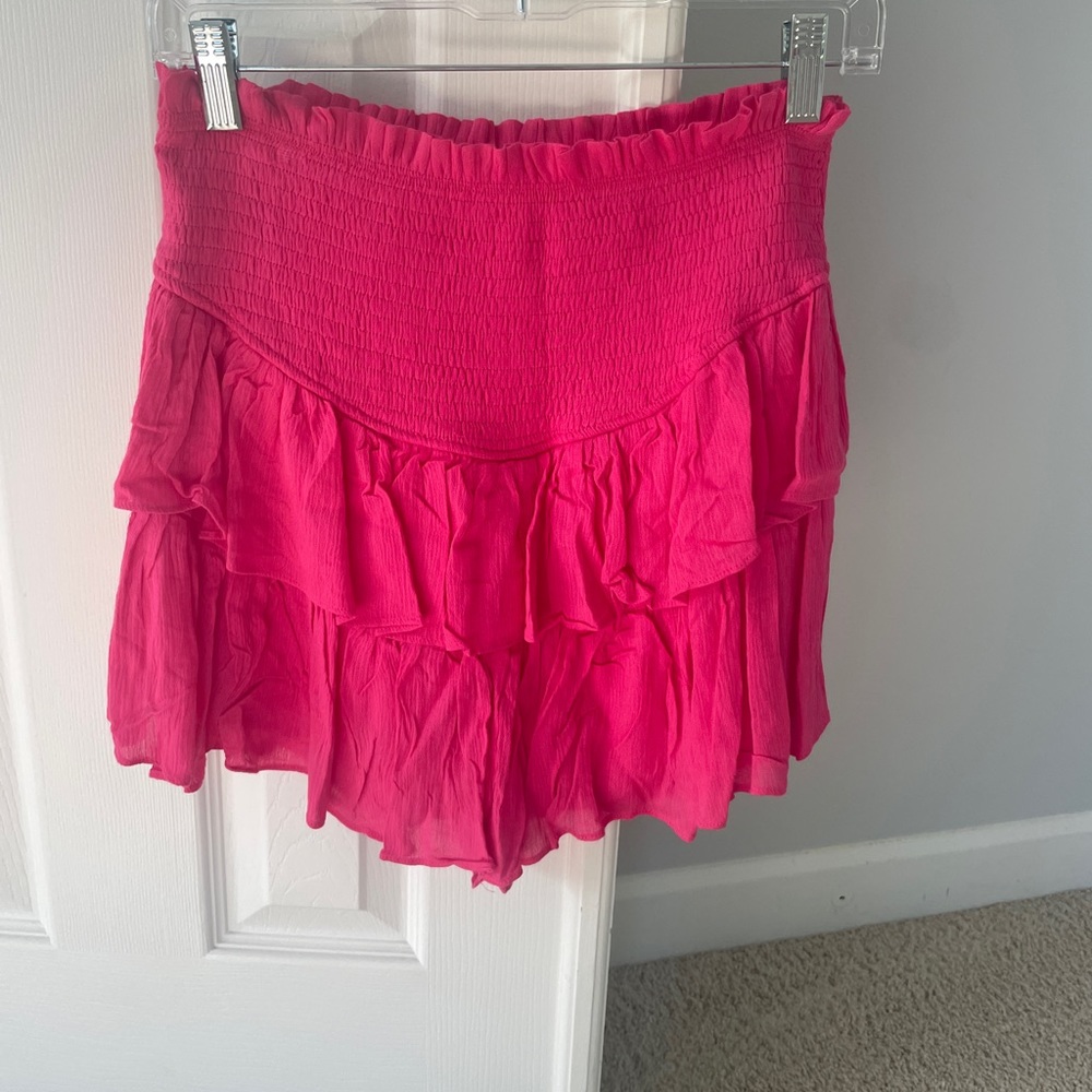 Mustard seed skirt in hot pink
